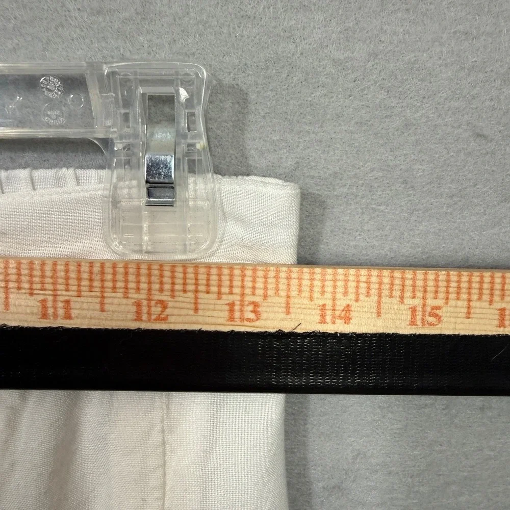Sim & Sam Y2K Linen‎ Pleated Mini Skirt Women's Size S Flowy Balletcore Coquette